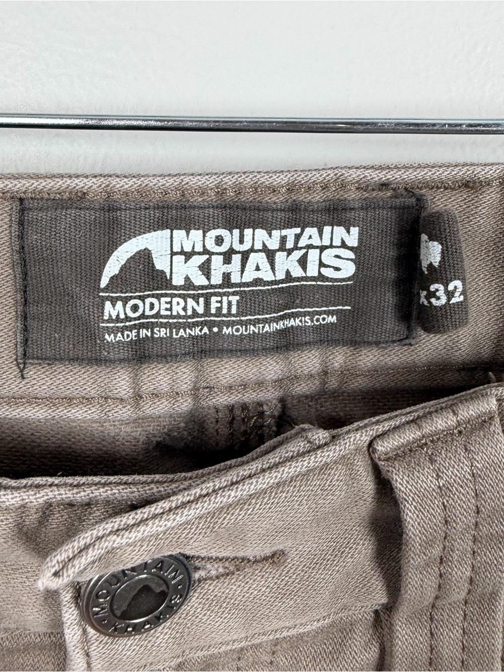 Mountain Khakis Men's Mitchell Pant Modern Fit Tan Brown Gorpcore Size 31x32 - Picture 2 of 12